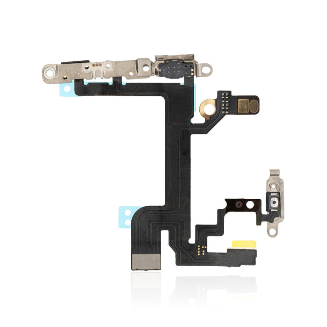 For iPhone SE | Volume On/Off Flex Cable With Clip | (Premium OEM)