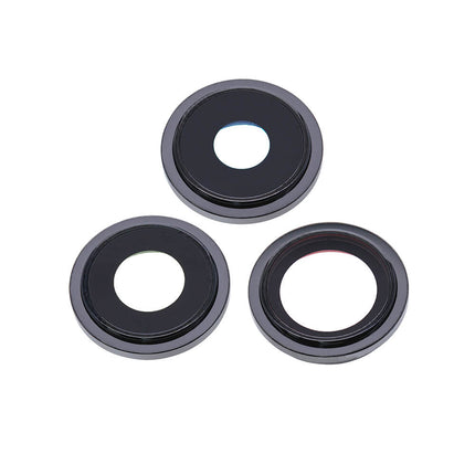 For iPhone 13 pro/13 Pro Max Camera Lens With Frame/Sticker Black(Premium OEM)(SKU:1479096)