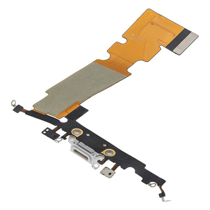 For iPhone 8 plus Charge Port Flex Cable/Gray White (Refurbished)***DE Warehouse***(SKU:1530792)