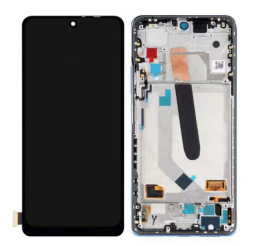 For xiaomi Poco F3/5G | LCD Assembly with Frame | Blue(Premium OEM)