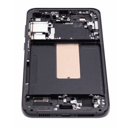 For Samsung Galaxy S23+ China edition / F version 5G OLED assembly With frame / black  (Refurbished)(SKU:1529967)