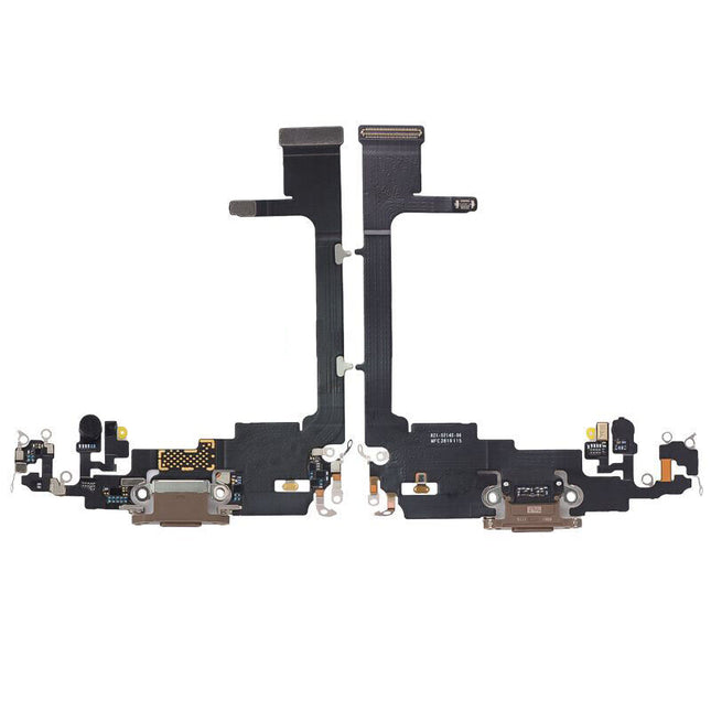 For iPhone 11 Pro | Charge Port Flex Cable without IC | Gold(Premium OEM)