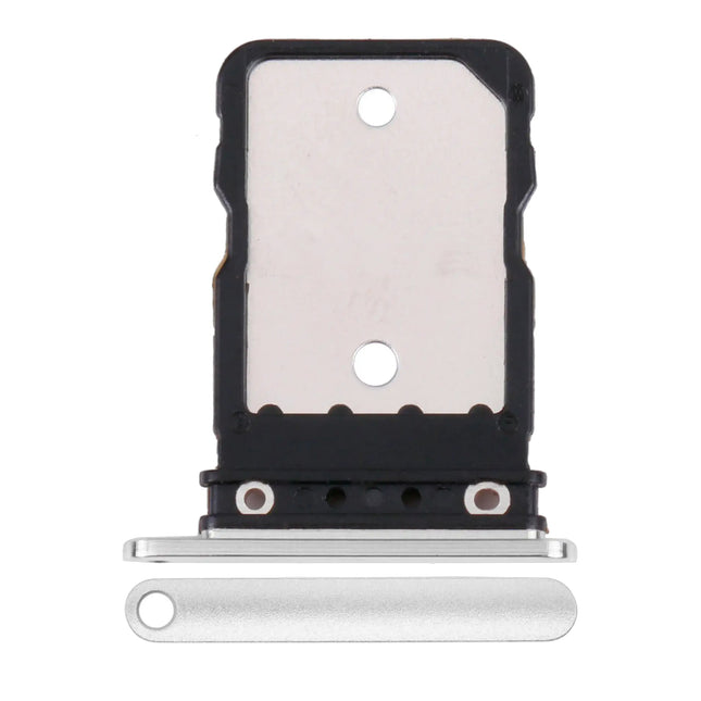 For Google Pixel 6 Pro Sim Card Holder /Dual Card White Premium OEM (SKU:1563320)