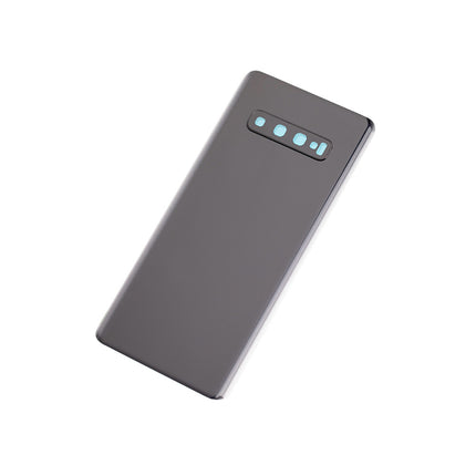For Samsung Galaxy S10+/G975 Back Cover With Camera Cover(No Logo) Black(Aftermarket Plus)(SKU:1326857)