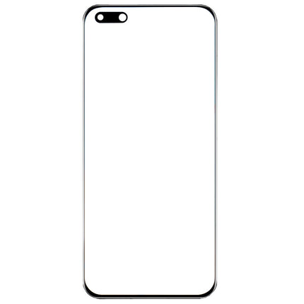 For Huawei P40 Pro | Front Glass/Lens With OCA | Black(Aftermarket Plus)