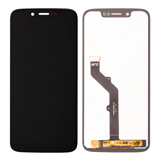 For Motorola G7 Play | LCD Assembly(No Logo) (Small Glass Version)| Black(Refurbished)