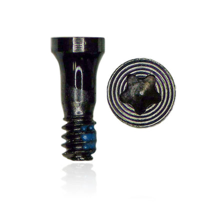 For iPhone 7 | Charger Connector Screw/2pcs | Black(Premium OEM)