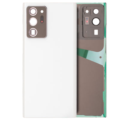 For Samsung Note 20 Ultra | Back Cover With Camera Cover(No Logo) | White(Aftermarket Plus)