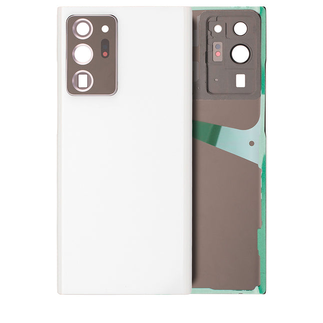For Samsung Note 20 Ultra | Back Cover With Camera Cover(No Logo) | White(Aftermarket Plus)
