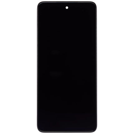 For Motorola G power 2023 / 5G XT2311 LCD Assembly With Frame Black(Refurbished)(SKU:1529753)