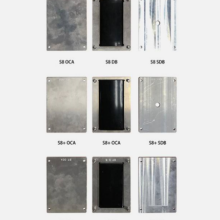 Mould Set/Suitable for TBK208/508A laminating machine/Mold model: S7 S8 S8+ NOTE8 S9 S9+ NOTE9 S10 S10+(SKU:1500346)