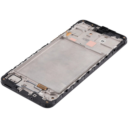 For Samsung Galaxy A16 4G OLED assembly with frame Black (Aftermarket Plus) (SKU:1563749)