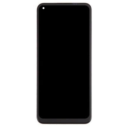 For OPPO A32/A33/A33 2020 LCD Assembly With Frame Black(Refurbished)(SKU:1530409)