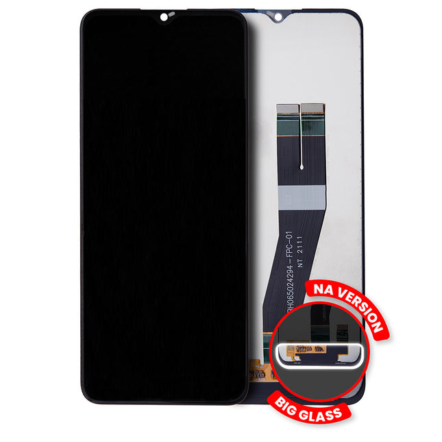 For Samsung Galaxy A02s/A025F /A03S/A03/M02S/M02| LCD Assembly (Big Glass Version) 163mm | Black(Refurbished)