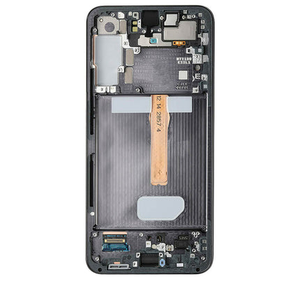 For Samsung Galaxy S22+ 5G OLED assembly With Frame / F version Black (Refurbished)***DE Warehouse***(SKU:1530846)