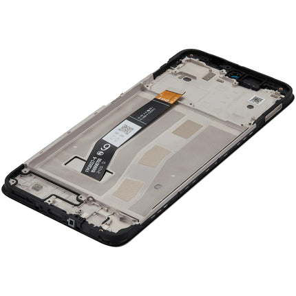 For Motorola G55 5G LCD assembly With Frame Black Refurbished (SKU:1563102)