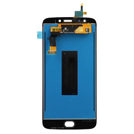 For Motorola E4 Plus LCD Assembly(No Logo) Black(Refurbished)(SKU:1390389)