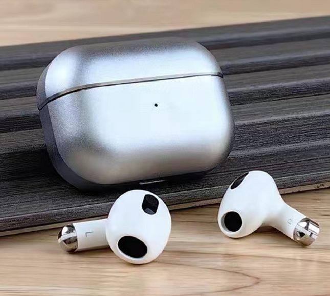 Zeqi ZE-T523 blutooth earphone / TWS Bluetooth / Metal Silver