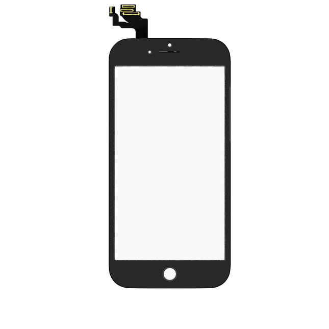 For iPhone 6 Plus | Front Glass/Lens With Frame/OCA | Black(Aftermarket Plus)