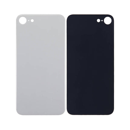 For iPhone 8 | Lens for back cover/Small Camera Hole/No Logo | White(Aftermarket Plus)