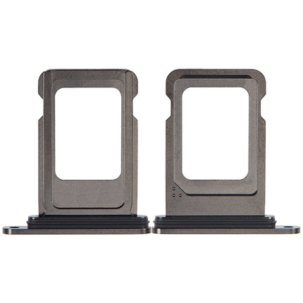 For iPhone 15 Pro / 15 Pro Max Sim Card Holder/Single Card Black (Premium OEM)(SKU:1532557)
