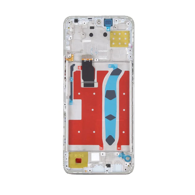 For Honor X8 4G LCD Assembly With Frame Silver (Refurbished)(SKU:1531275)