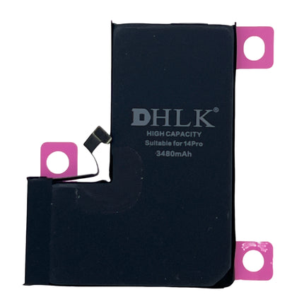 DHLK for iPhone 14 Pro | Battery with sticker High Capacity 3480 mAh ***DE warehouse***(SKU:1561586)