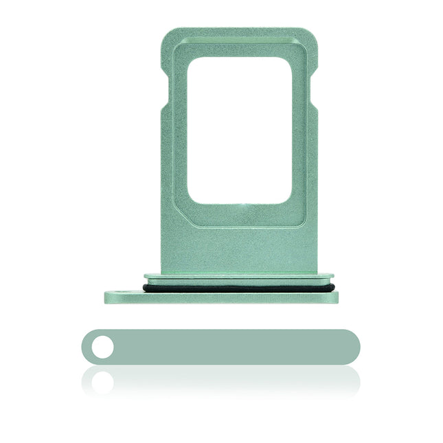 For iPhone 11 | Sim Card Tray/Dual Sim Card | Green(Premium OEM)