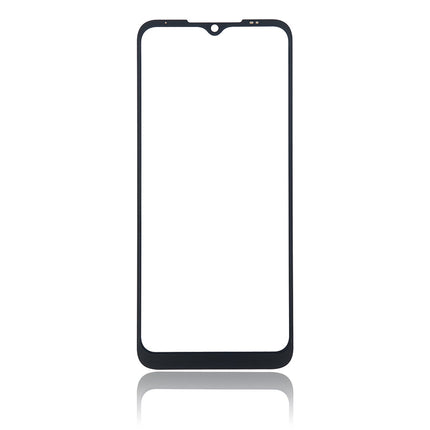 For Motorola G9 Front Glass/Lens Black(Aftermarket Plus)(SKU:1474632)