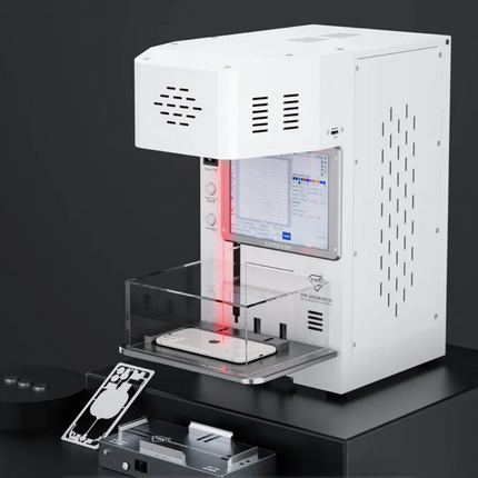 TBK-958F Phone Doctor Mini 20W Laser Machine with automatic centering fixture***DE Warehouse***(SKU:1507758)