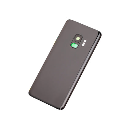 For Samsung Galaxy S9/G960 Back Cover With Camera Cover(No Logo) Black(Aftermarket Plus)(SKU:1087716)