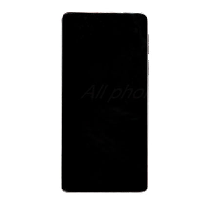 For Motorola Edge 30 Pro 5G / OLED assembly With frame / black  (Premium OEM)(SKU:1555994)