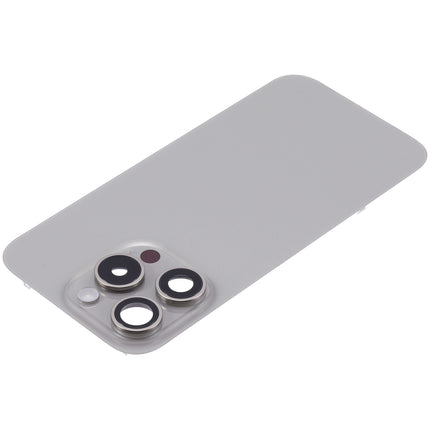 For iPhone 15 Pro Lens for back cover With bracket and back camera lens / Magnetic Gray (Aftermarket Plus)(SKU:1555163)