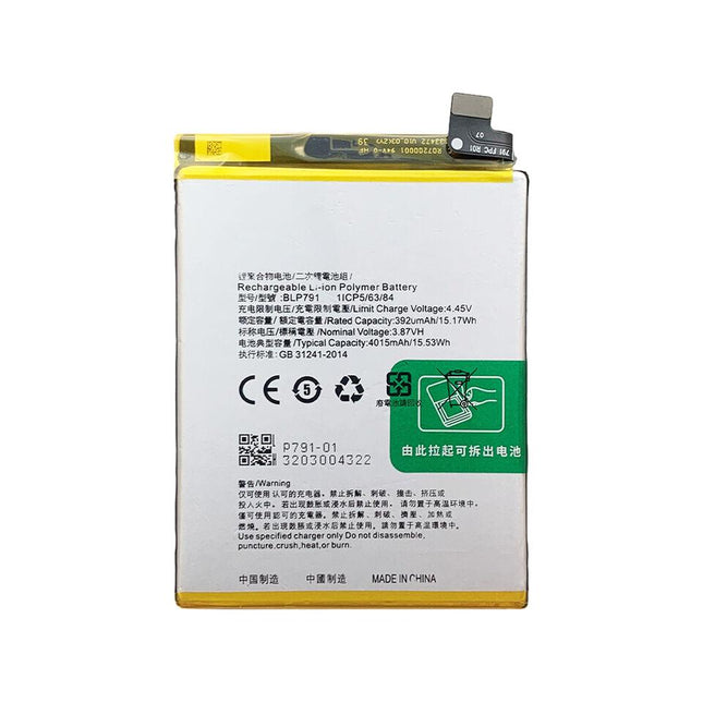 Battery For Oppo Reno 4(4G)/F17 | BLP791