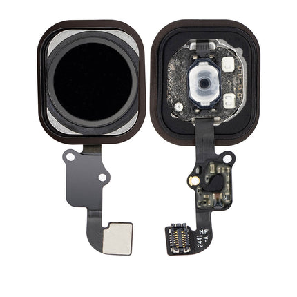 For iPhone 6/6Plus Home Button Assembly Black(Aftermarket)(SKU:1080198)
