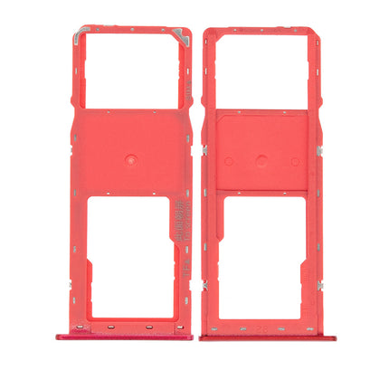 For Samsung Galaxy A10s/A107F Sim Card Tray/Single Card Red(Premium OEM)(SKU:1475961)