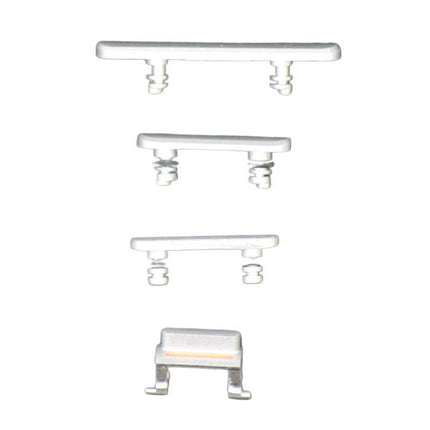 For iPhone XR | Side Key/3pcs | White(Premium OEM)