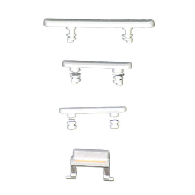 For iPhone XR | Side Key/3pcs | White(Premium OEM)