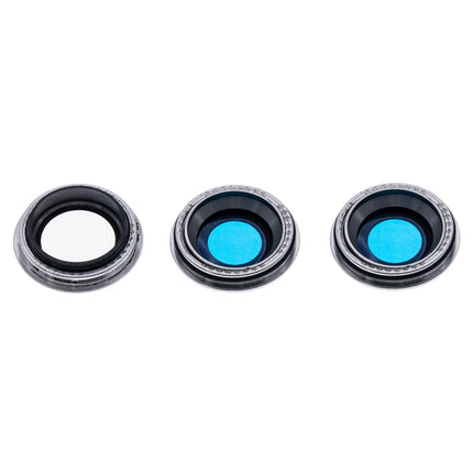 For iPhone 11 Pro Camera Lens With Frame/Sticker White(Premium OEM)(SKU:1124352)