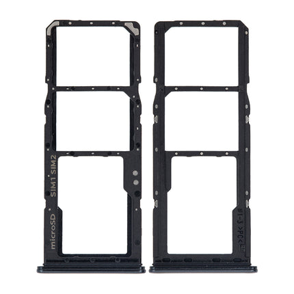 For Samsung Galaxy A70/A705 Sim Card Tray/Dual Sim Card Black(Premium OEM)(SKU:1359120)