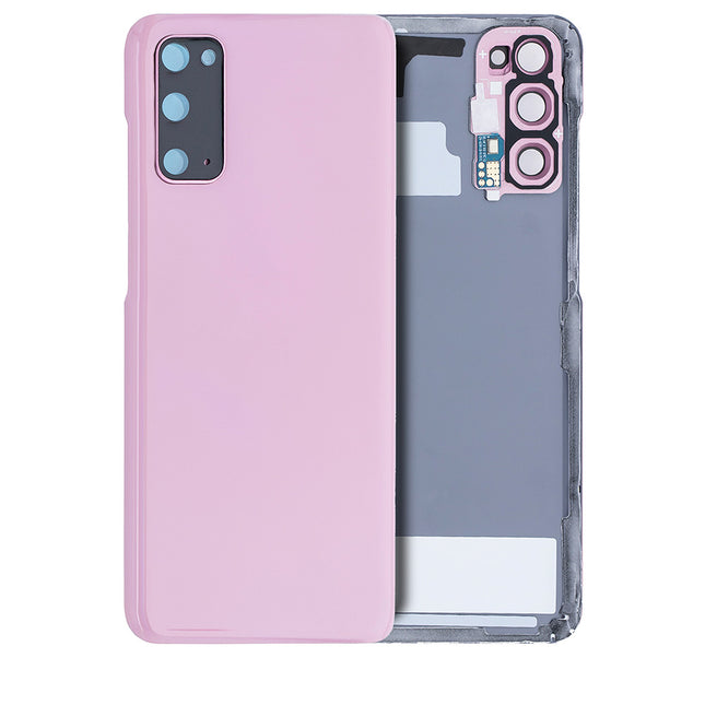 For Samsung Galaxy S20 5G | Back Cover With Camera Cover(No Logo) | Pink(Aftermarket Plus)