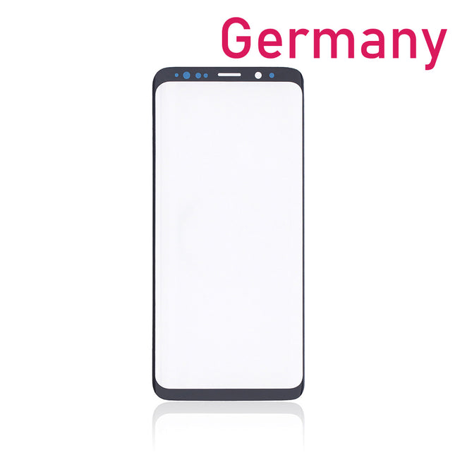 For Samsung Galaxy S9 / G960 front glass lens With OCA | Black (Aftermarket Plus)***DE Warehouse***