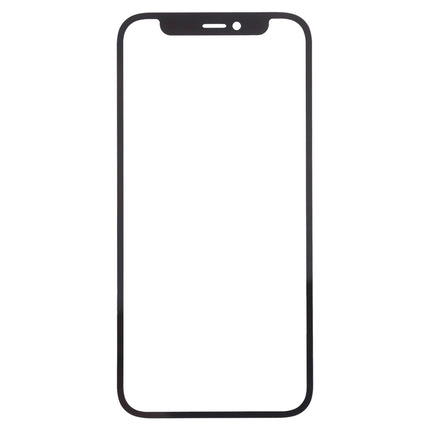 For iPhone 13 Mini | Front Glass Lens With OCA | Black(Aftermarket Plus)