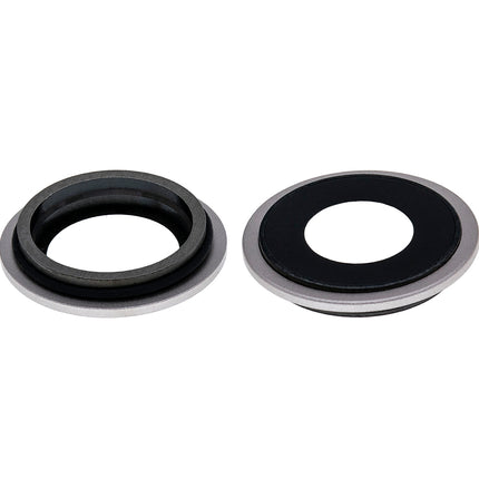 For iPhone 12 Camera Lens With Frame/Sticker White(Premium OEM)(SKU:1430904)
