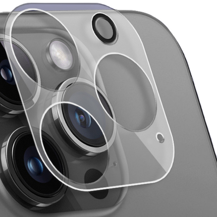 For iPhone 15 pro max | Tempered glass | Camera Lens Cover 3D Transparent (10pcs)
