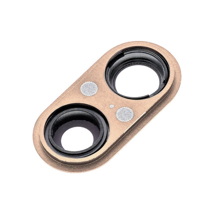 For iPhone 8 Plus Camera Lens With Frame/Sticker Gold(Premium OEM)(SKU:1085384)