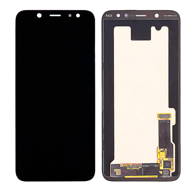 For Samsung Galaxy A6 2018/A600F OLED Assembly Black(Aftermarket Plus)(SKU:1155676)