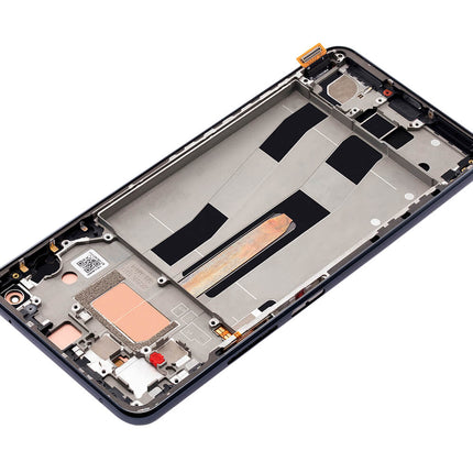 For Xiaomi Mi 11 Lite/11 Lite 5G OLED assembly with Frame Black(Premium OEM)(SKU:1495657)