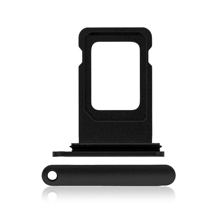 For iPhone XR Sim Card Tray/Single Card Black(Premium OEM)(SKU:1089823)