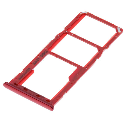 For Samsung Galaxy A20/A205F/A30/A40/A50 Sim Card Tray/Dual Sim Card Orange(Premium OEM)(SKU:1475986)
